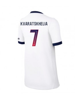 Paris Saint-Germain Khvicha Kvaratskhelia #7 Replika Borta Kläder Dam 2026-27 Kortärmad